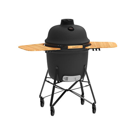Berghoff Ron Mat Antrasit Büyük Seramik Barbekü ve Fırın 58 cm