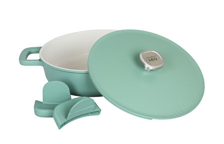 Berghoff Leo Phantom Kapakli Yapişmaz Sote Tavasi 28 Cm Forest Green