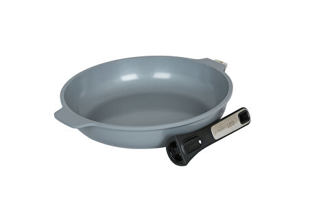 Berghoff Leo Phantom Kizartma Tavasi 28Cm Smoked Grey