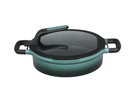 Berghoff Gem Stay Cool Pilav Tenceresi Forest 26 Cm