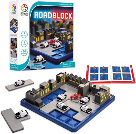 Smart Games Road Block Zeka Oyunu (Hırsız-Polis)