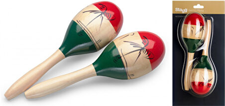 STAGG MARAKAS OVAL MEKSİKA
