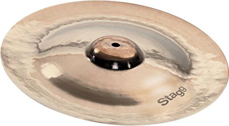 Stagg DH-CH8B DH Series Dual Hammered Brilliant China 8 inch - Brilliant China