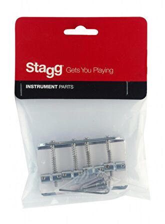 BAS GİTAR J KASA İÇİN KÖPRÜ STAGG SP BRBS CH