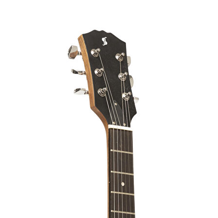 STAGG LES POUL ELEKTRO GİTAR NATUREL SEL-HB90VYL