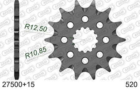 AFAM KAWASAKI KLE 650 VERSYS / ER6-N/ER6-F ÇELİK ÖN DİŞLİ #520 27500-15