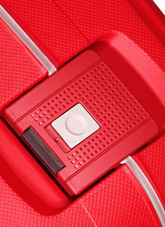 Samsonite Kırmızı Çekçekli Sert Valiz S'CURE-SPINNER 69/25