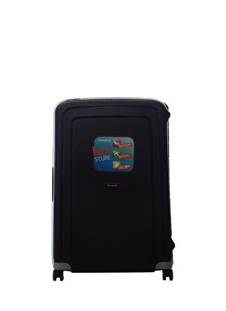 Samsonite Siyah Çekçekli Kumaş Valiz S'CURE 10U 09002