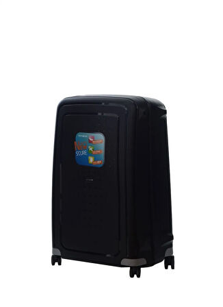 Samsonite Siyah Çekçekli Kumaş Valiz S'CURE 10U 09002