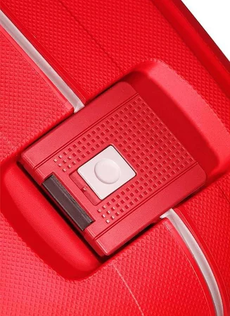 Samsonite S'Cure Polipropilen Kırmızı Büyük Boy Valiz Outlet