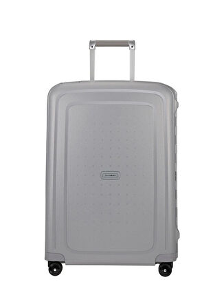 Samsonite Gri Çekçekli Sert Valiz S'CURE-SPINNER 69/25