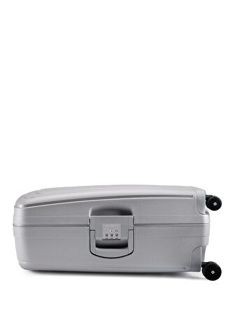 Samsonite Gri Çekçekli Sert Valiz S'CURE-SPINNER 69/25