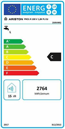 Ariston Pro R 1800 W 100 lt Tezgah Üstü Termosifon