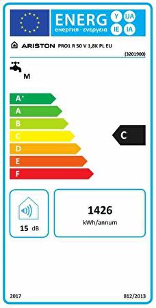 Ariston Pro R 50 1800 W 50 lt Tezgah Üstü Termosifon