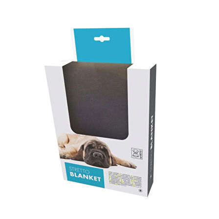 M-Pets Stretto Blanket – Koltuk Koruyucu Köpek Battaniyesi Siyah 185cm