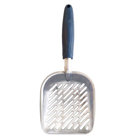 20100011 M-PETS CHROME SCOOP - METAL KEDİ KUMU KÜREĞİ