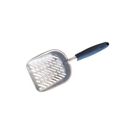 20100011 M-PETS CHROME SCOOP - METAL KEDİ KUMU KÜREĞİ