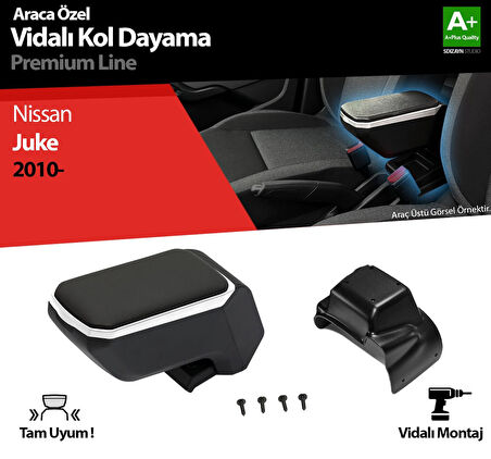 Nissan Juke ABS Vidalı Kol Dayama Kolçak Gri 2010-2020