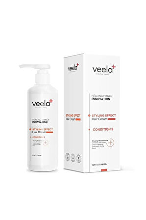 Zor Şekillenen Saçlar Için Durulanmayan Şekillendirici Saç Kremi 