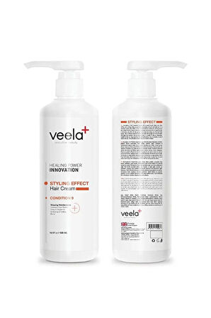 Zor Şekillenen Saçlar Için Durulanmayan Şekillendirici Saç Kremi 