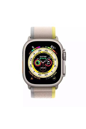 Apple Watch Ultra 49 Mm Uyumlu Trail Loop Kordon Dokuma Hasır Kordon