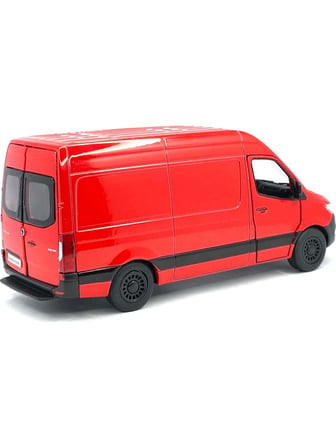 Kinsmart Mercedes-Benz Sprinter - Çek Bırak 5inch. Lisanslı Model Araba, Oyuncak Araba 1:48