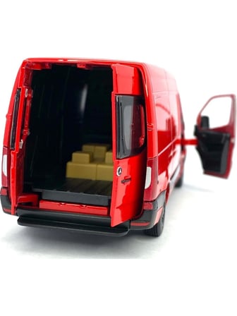 Kinsmart Mercedes-Benz Sprinter - Çek Bırak 5inch. Lisanslı Model Araba, Oyuncak Araba 1:48