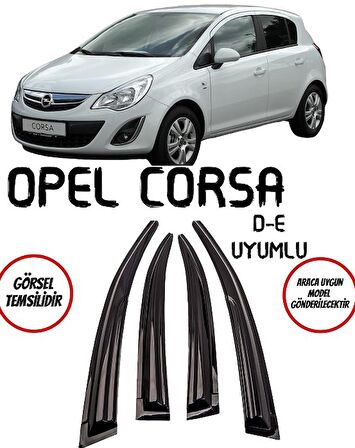Balp Opel Corsa D-E Cam Rüzgarlığı 4lü 2007-2017 Arası