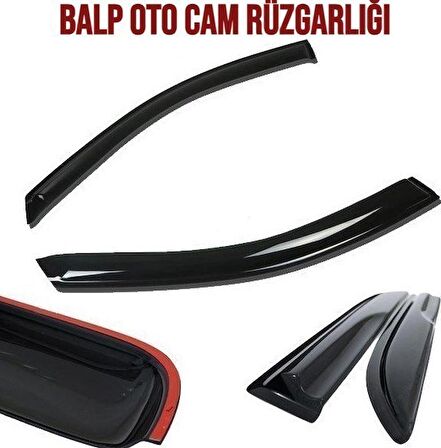 Balp Opel Corsa D-E Cam Rüzgarlığı 4lü 2007-2017 Arası