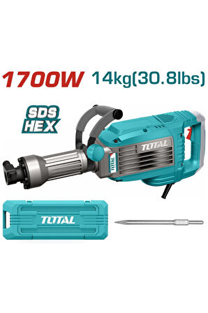 Total SDS HEX Kırıcı Hilti 1700 Watt TH217068