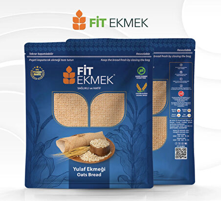 fit Yulafli Lavaş Ekmeği 300gr