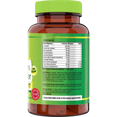 Karabiber Extreli L-Karnitin 60 Tablet