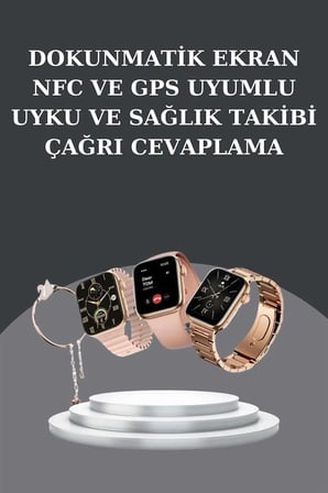 Kadınlara Özel Bileklik Hediyeli Akıllı Saat ve Dijital Göstergeli ANC Özellikli Bluetooth Kulaklık - Lisinya