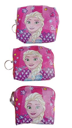 ELSA ANNA FROZEN BOZUK PARA CÜZDANI 3 LÜ SET KIZ ÇOCUK