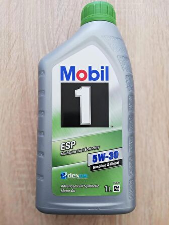 Mobil 1 ESP 5W-30 Dexos2 1L Dolum Yılı 2021