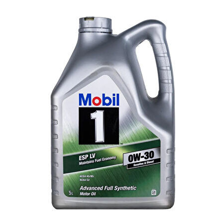 Mobil 1 0w/30 Esp Lv  5Lt (Dizel & Benzinli)