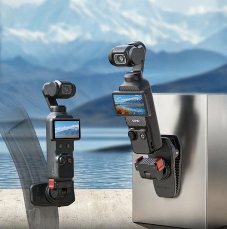 DJI Osmo Pocket 3/4  Manyetik Sırt Çantası Klipsi