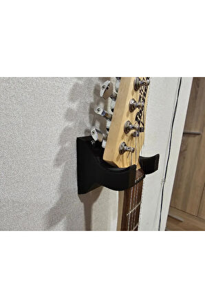 Şık Gitar Duvar Askısı - Dekoratif ve Güvenli Gitar Standı