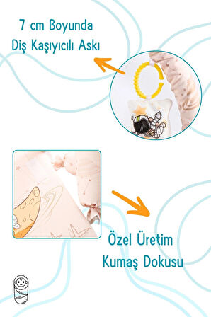 Bebek Reflü Yatağı, Fermuarlı, Yıkanabilir Kılıf, Özel Üretim