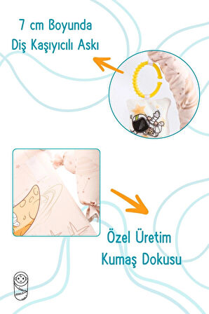 Bebek Reflü Yatağı, Fermuarlı, Yıkanabilir Kılıf, Özel Üretim