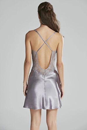 Pierre Cardin 6'lı Saten Gecelik Sabahlık Takım Çeyiz Seti 6625 - Royal