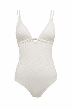 DeFacto Regular Fit Brode İnce Askılı Mayo-Fall in Love B6898AX24SMER103
