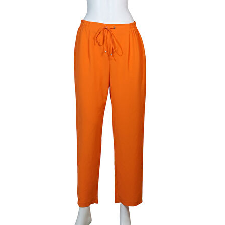 Kadın Lastikli Boru Paça Pantolon 45053