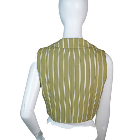 Kadın Ceket Yaka Yelek 95001