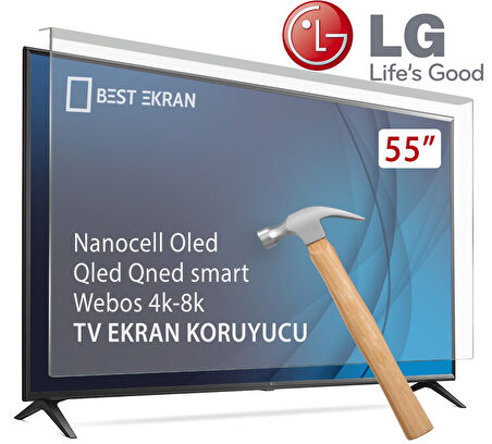 LG OLED55B56LA TV EKRAN KORUYUCU - LG 55" inç 139 cm WEBOS OLED KIRILMAZ KORUYUCU