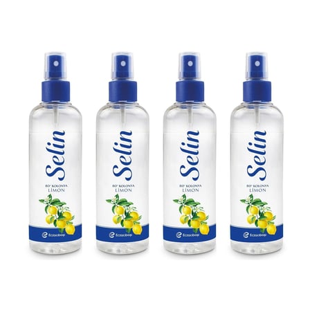 Selin Limon Kolonyası 150 ml Sprey x 4 Adet