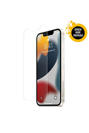 Iphone 14 Plus Gerçek Nano Ekran Koruyucu Kırılmaz Cam Uyumlu - Extra İnce