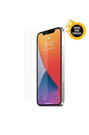 Apple Iphone 12 Mini Gerçek Nano Ekran Koruyucu Kırılmaz Cam