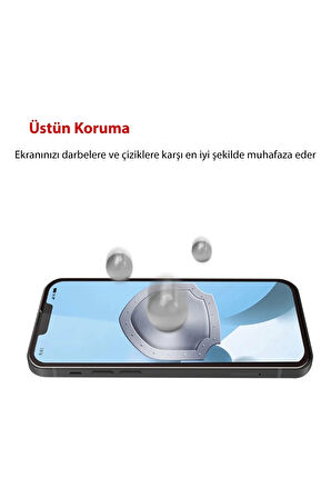 Iphone 13 Mini Tam Kaplayan 5d Nano Ekran Koruyucu Cam - Ultra Ince K2