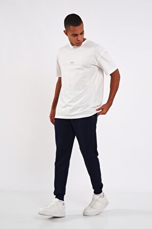 METALIC Erkek Gri Paçası Lastikli Eşofman Altı MTLC044 